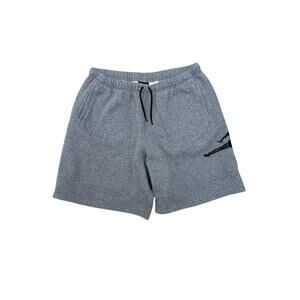 Air Jordan Modern Essential Fleece Sweat Shorts Grey Size XL
